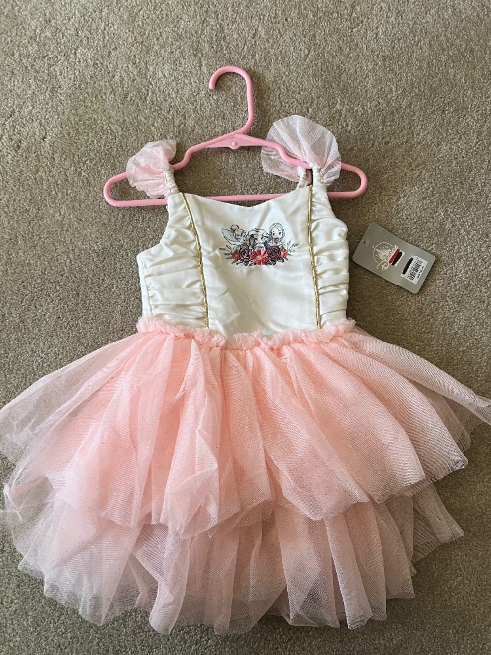 3T Disney Princess Tutu Dress NWT